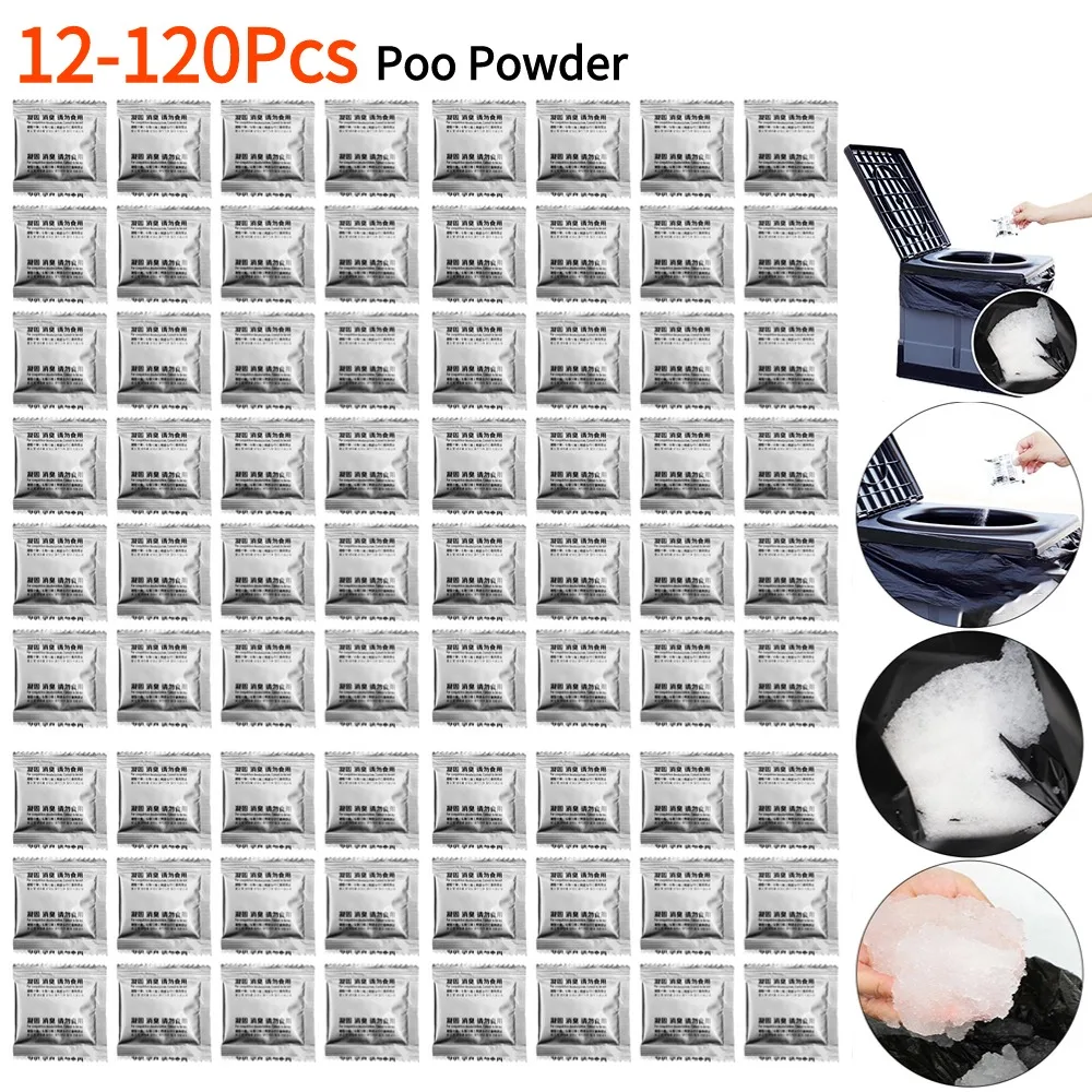Outdoor Hunting Toilet - Poo Powder Poo Gel Camping Toilet