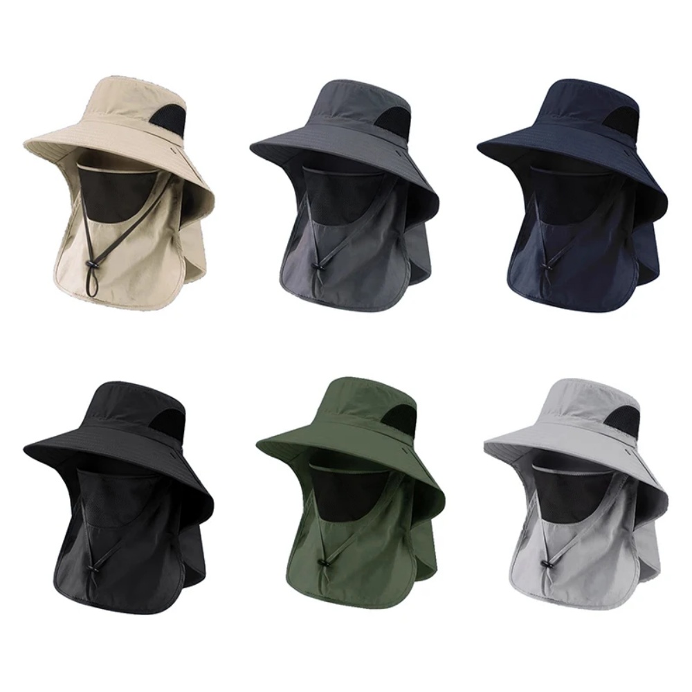 Mens Outdoor Hunting Hats - Summer Sun Hats UV Protection Outdoor