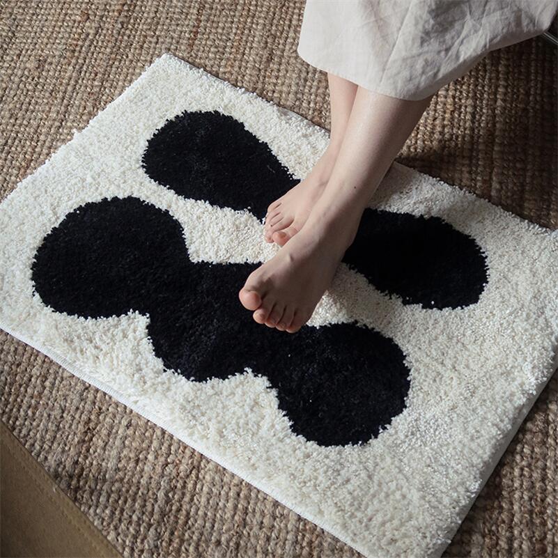 Outdoor Hunting Toilet - Nordic Abstract Pattern Tufted Carpet Soft