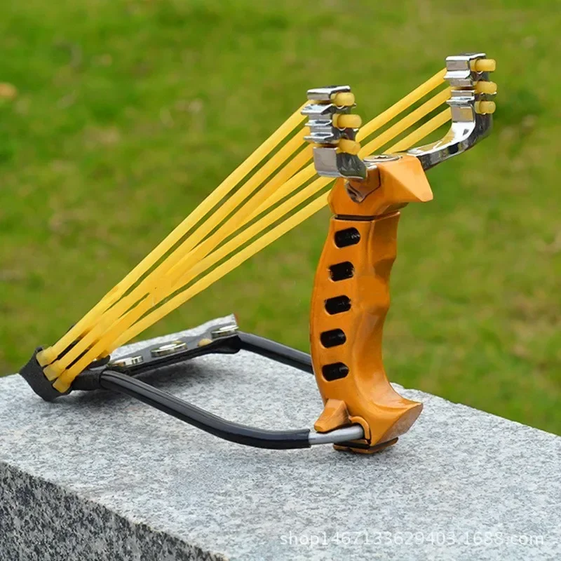 Outdoor Hunting Launcher - With Wrist Support Power Slingshot Traditional