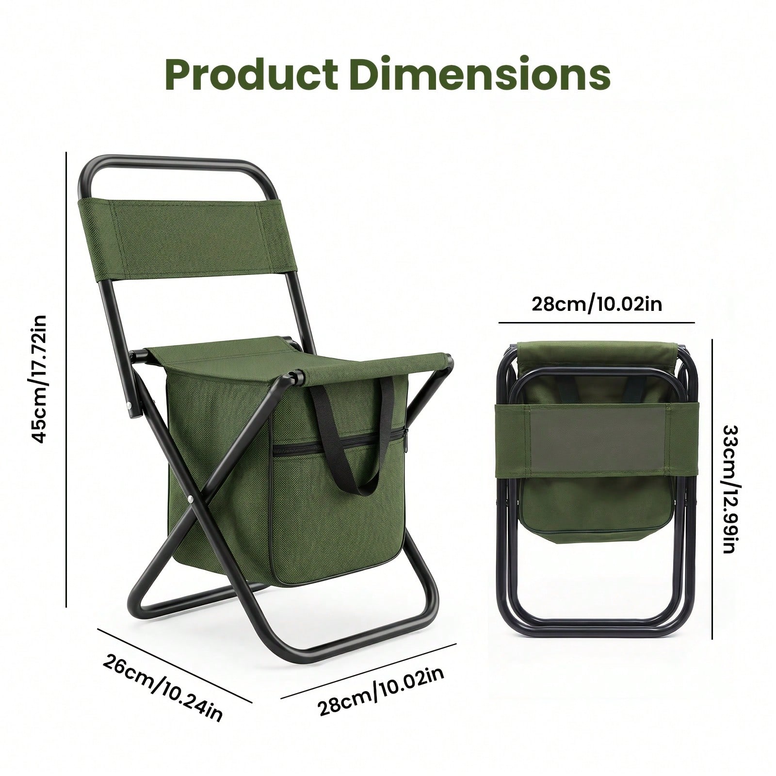 Senmeo 1Pc Portable Dual-Purpo - огляд і ціна Hunting And Fishing Outdoor Chairs