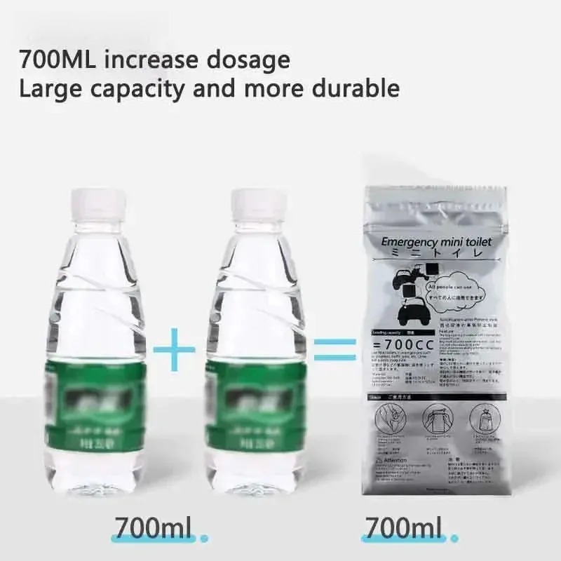 Disposable Emergency Urine Bag - огляд і ціна Outdoor Hunting Toilet