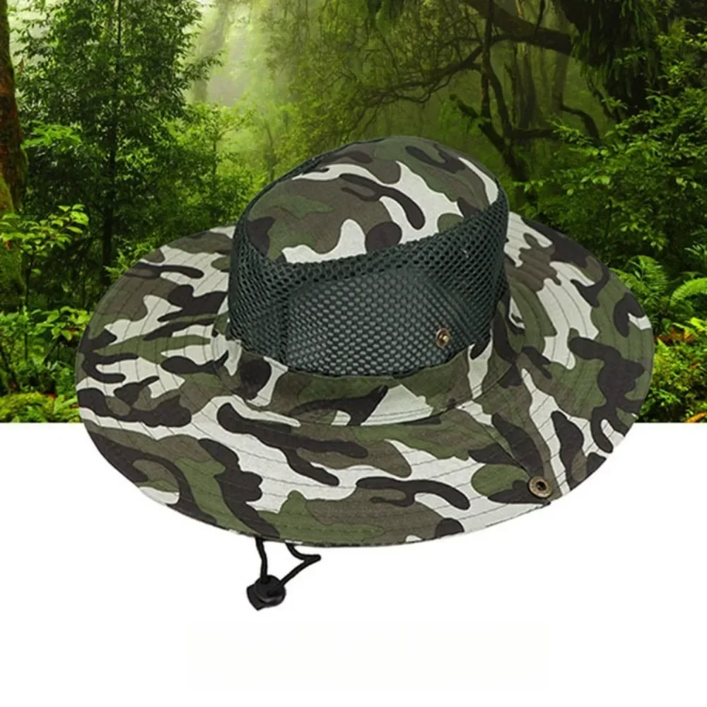 Camouflage Mesh Bucket Hats Wi - огляд і ціна Mens Outdoor Hunting Hats