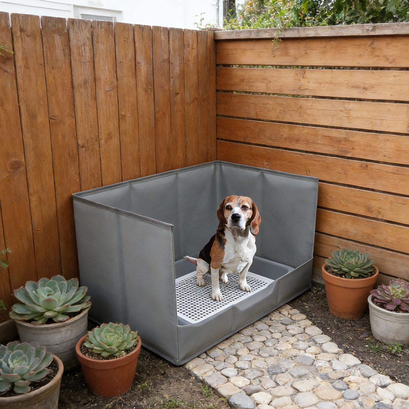 Portable Indoor Dog Potty Tray - огляд і ціна Outdoor Hunting Toilet