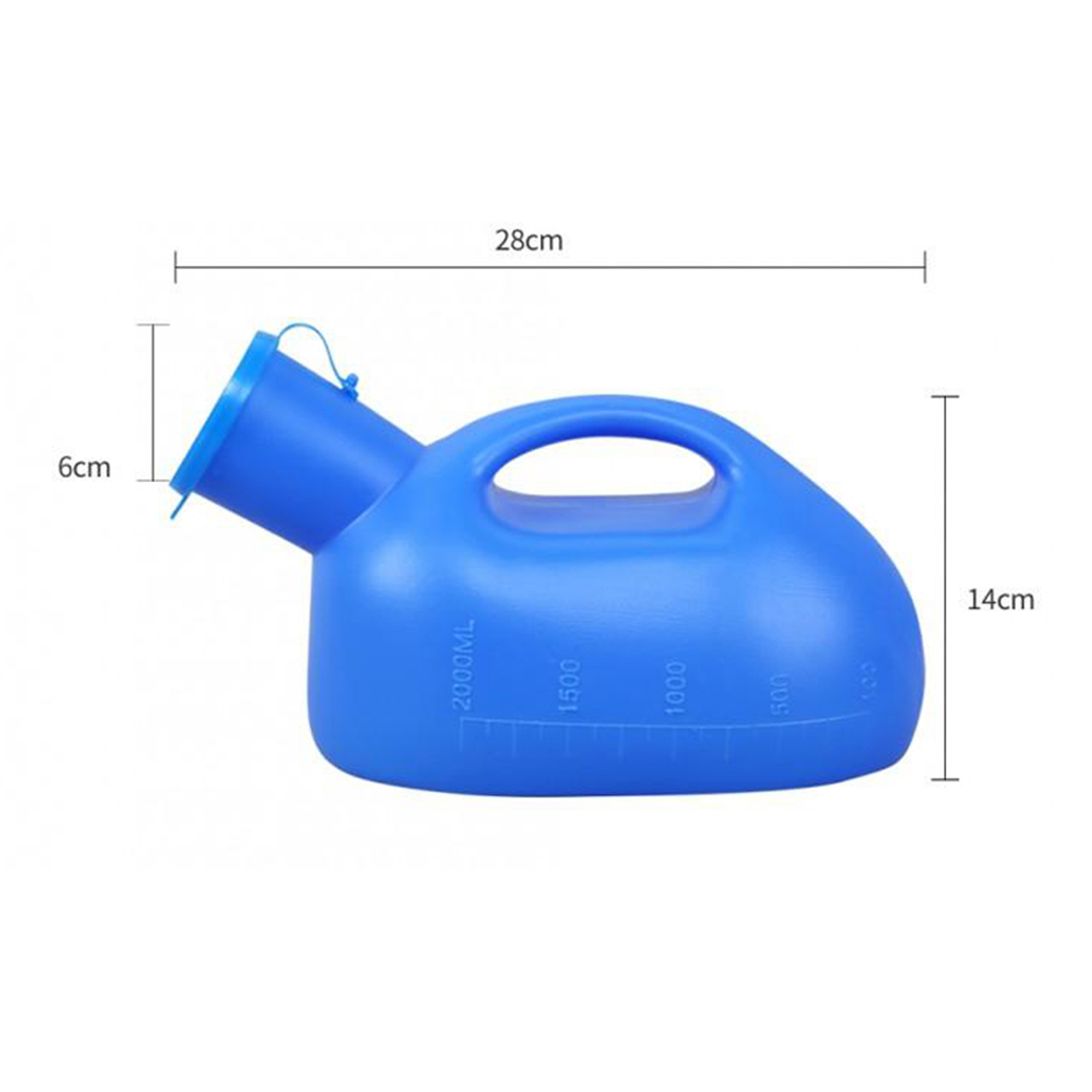 2000ml Thick Male Urinal With  - огляд і ціна Outdoor Hunting Toilet