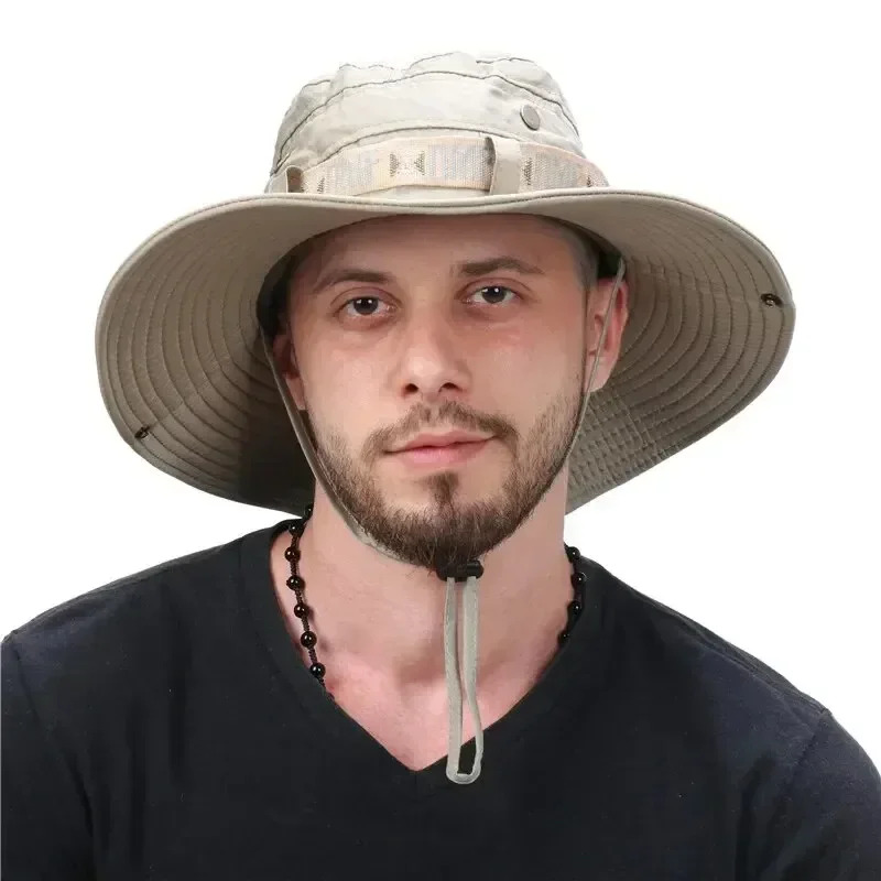 Summer Men Bucket Hat Outdoor  - огляд і ціна Mens Outdoor Hunting Hats